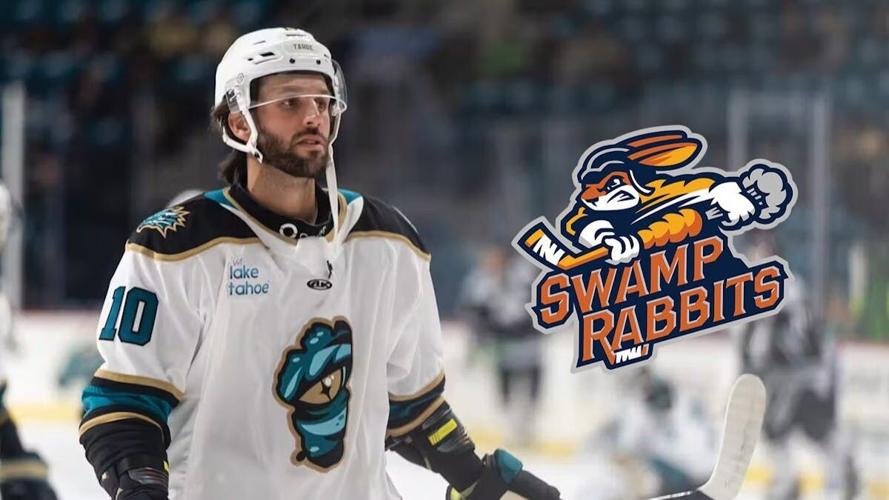 Swamp Rabbits sign O'Leary