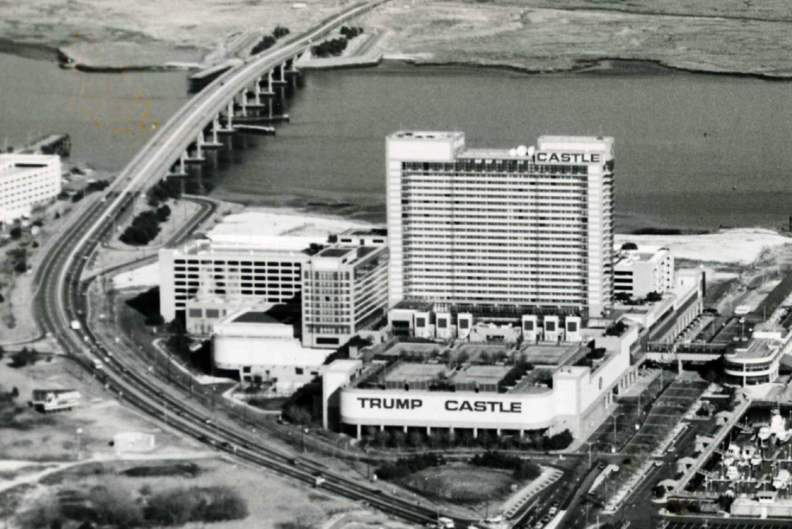Trump Castle Hotel & Casino Matchbook Atlantic City Pink Closed Casino 