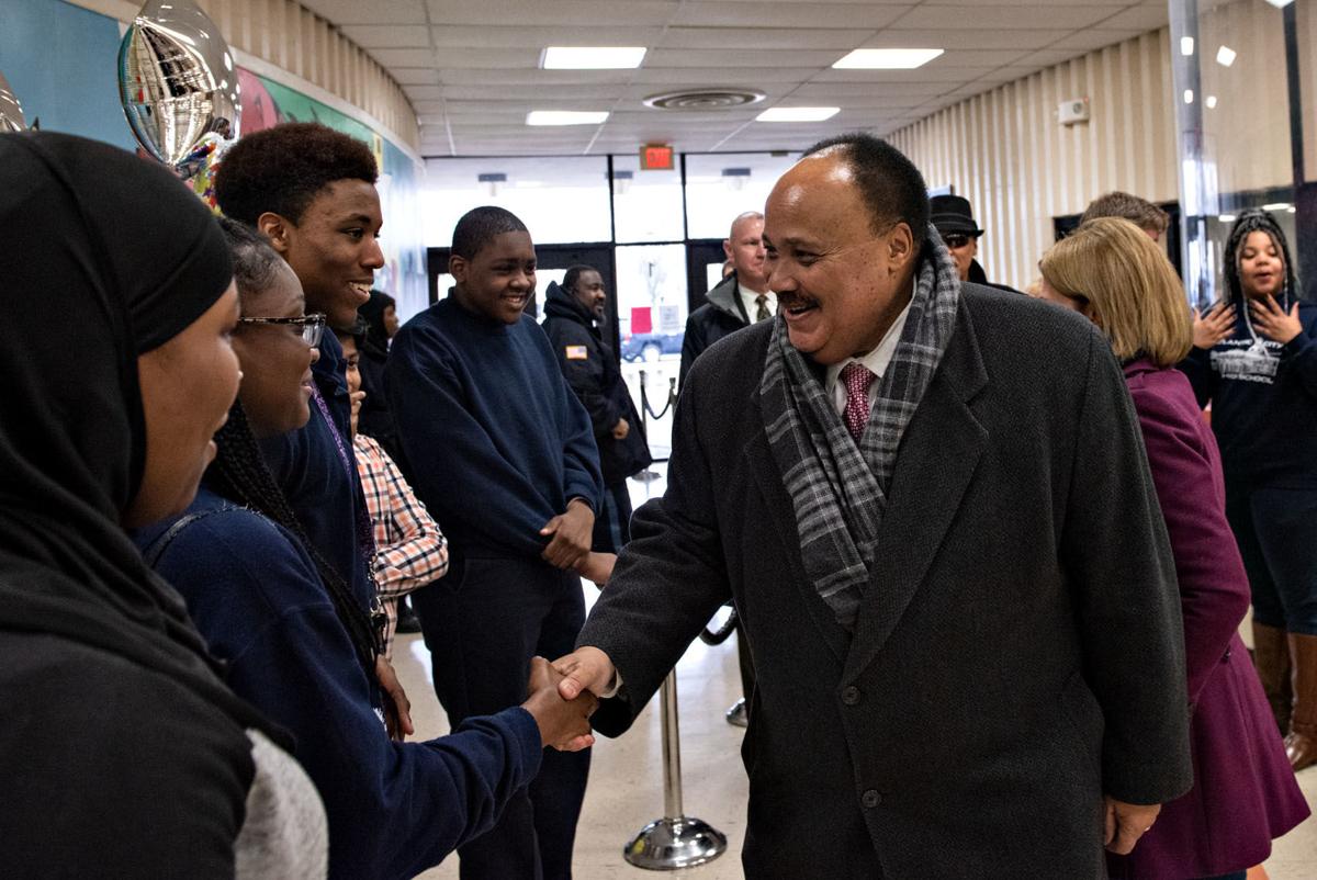 Martin Luther King Iii Visits Atlantic City School Named For His Father Education Pressofatlanticcity Com