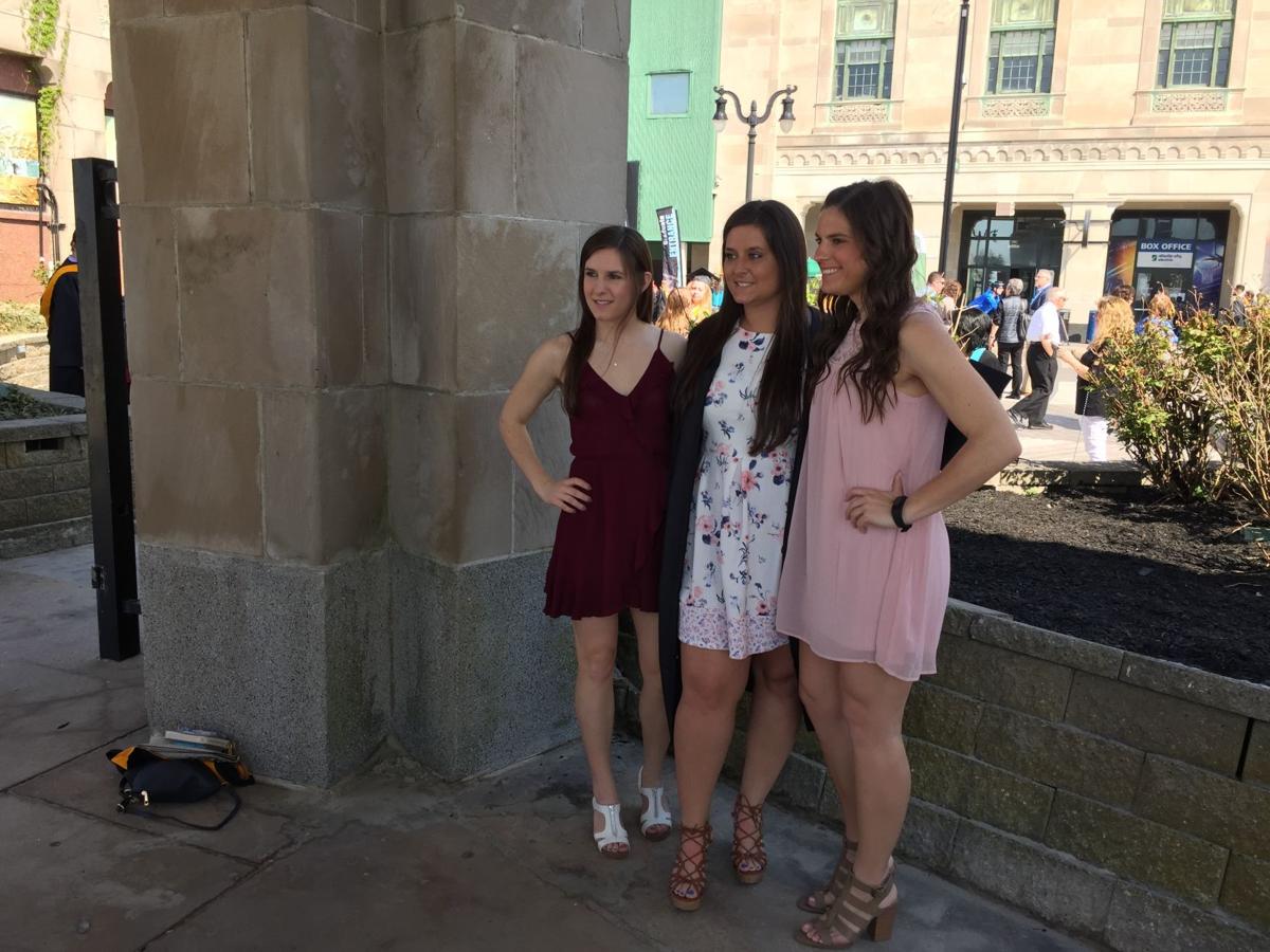 Stockton University 2018 undergraduate graduation at Boardwalk Hall in Atlantic City.