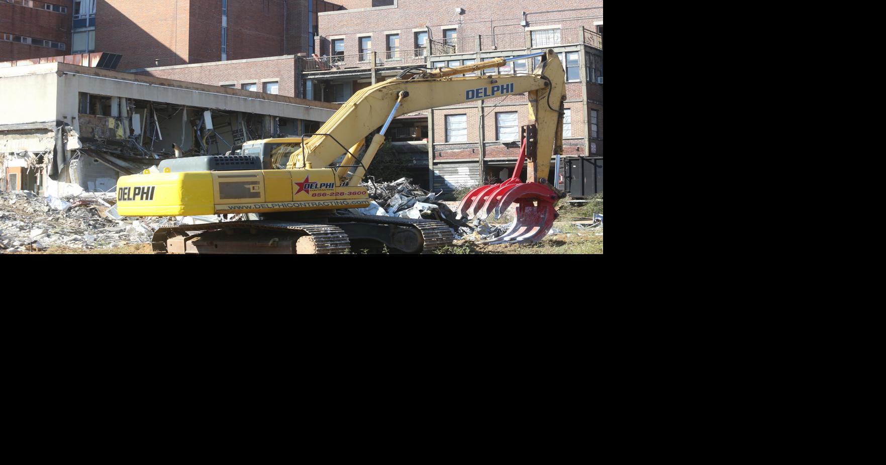 Demolition underway for former Hospital in Vineland