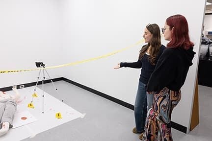 Expanded Forensics Lab Brings Crime Scene Investigation to Life