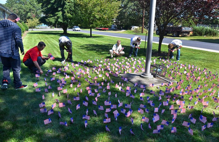 flags for 9/11