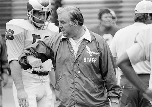 NFL Hall of Famer Mike McCormack, coach of Eagles from 1973-75