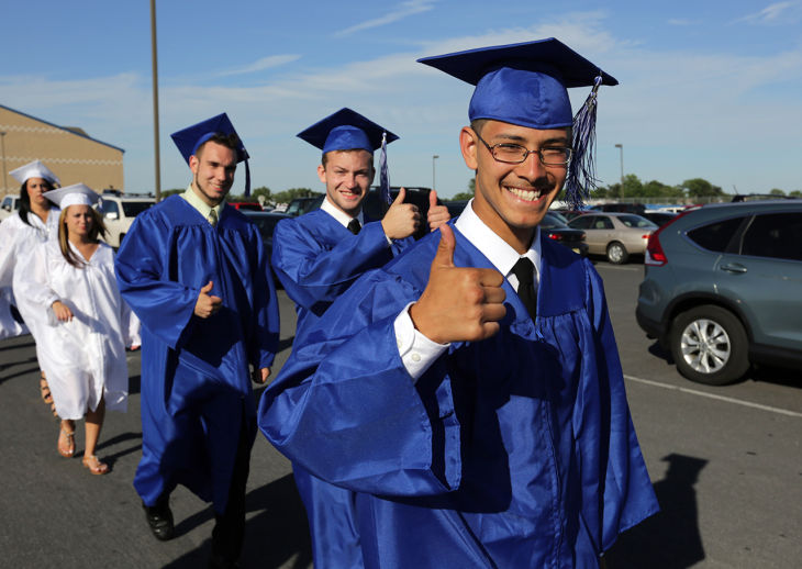 Largestever Hammonton graduating class told to persevere Breaking