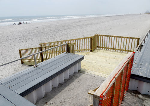 Seawall Ramp repairs completed in time for Memorial Day Weekend