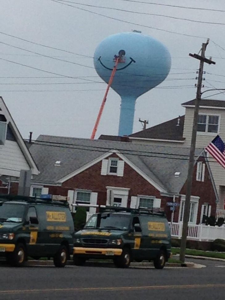 Longport water tower smiles on town once again News