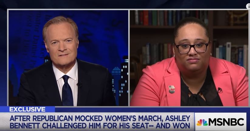 WATCH Freeholder elect Ashley Bennett appears on MSNBC after