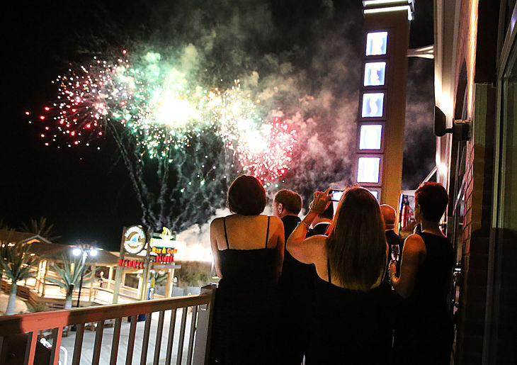 Inaugural Ball Fireworks
