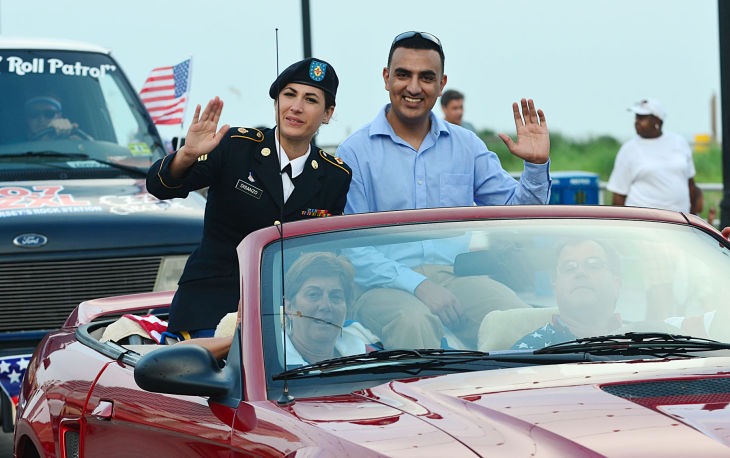 AC Salutes Armed Forces Parade