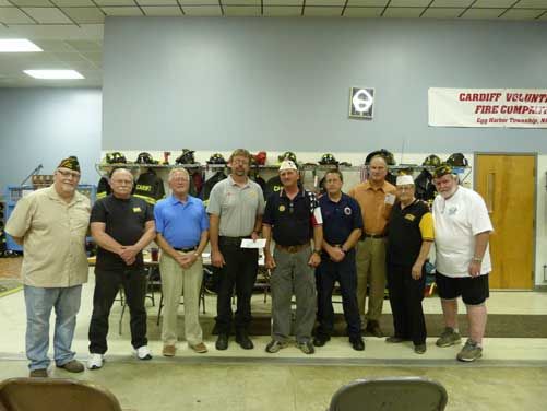 VFW donates to Cardiff Volunteer Fire Company