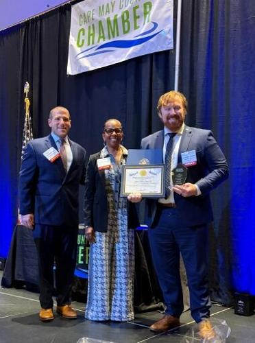 Cape May County bizHub Director Christopher Stenger Receives Military Veteran Leadership in Business Award