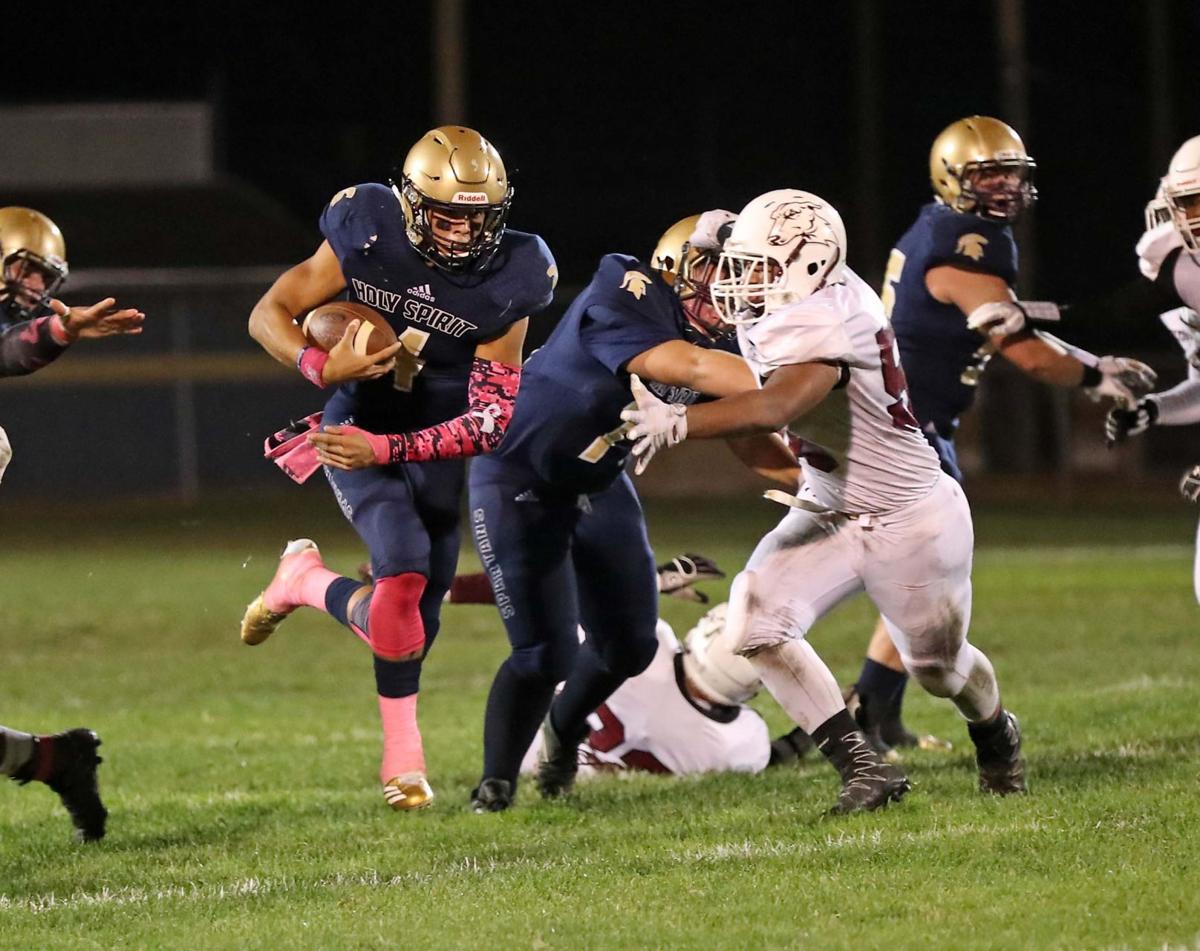 Pleasantville at Holy Spirit football