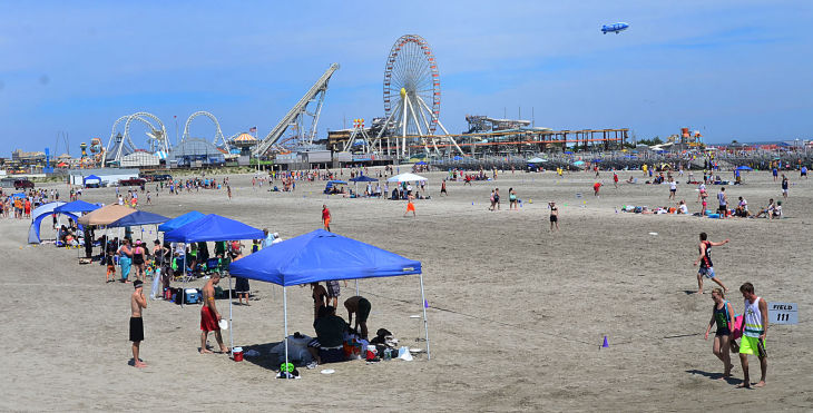 Wildwoods Beach Frisbee