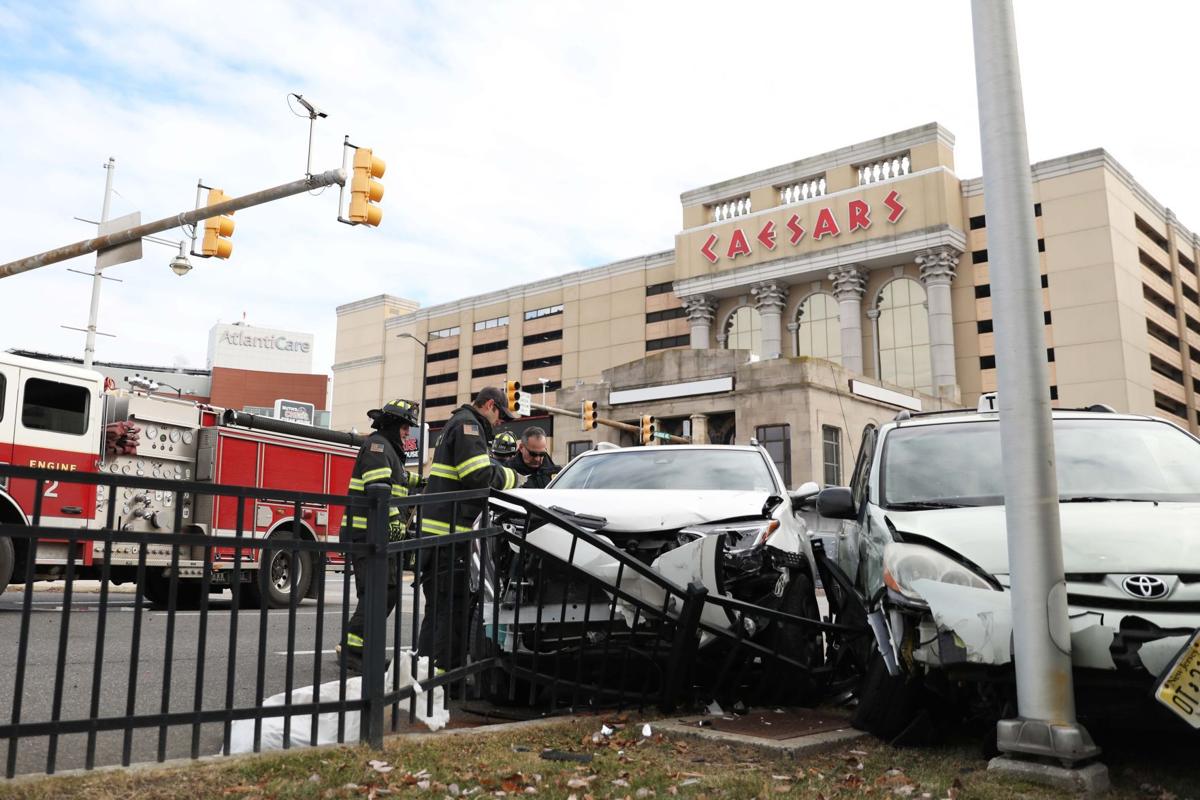 Car and taxi crash near The Walk in Atlantic City Local News