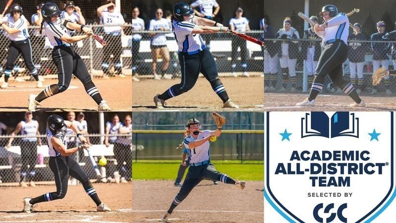 Five Ospreys Receive CSC Academic All-District Honors