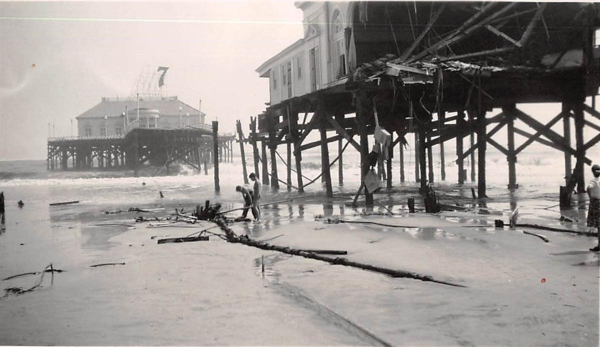 A violent hurricane hit the Jersey Shore on this day in 1944