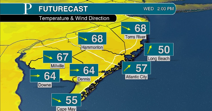 Warm spring weather this week in NJ, cooler at Jersey Shore - Vimarsana News