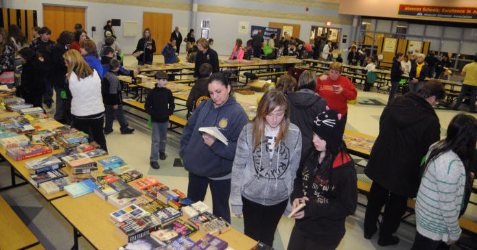 Absecon Schools Book Swap Draws Crowd Of Excited Readers