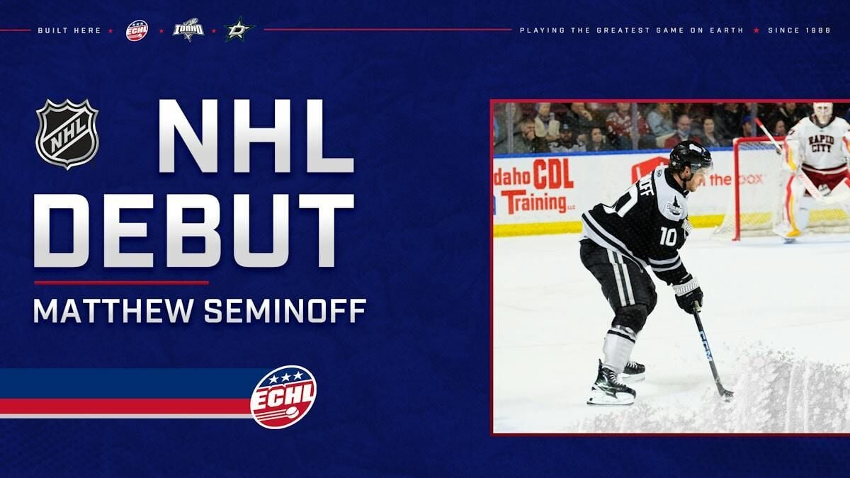 Seminoff makes NHL debut