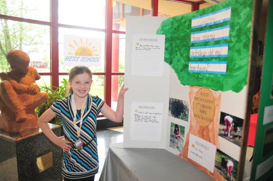 Hess science fair, in its third year, gets 400 fifth-graders to ...