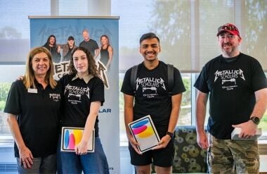 Atlantic Cape Community College Invited to Return to Nationally Recognized Metallica Scholars Initiative as the Workforce Education Program Expands to over 90 Schools