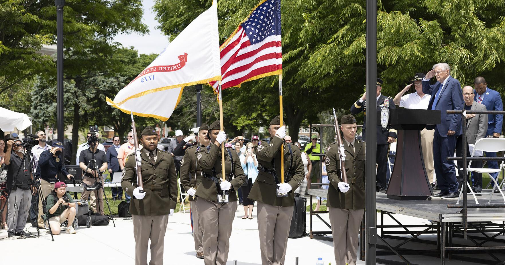 Atlantic City honors WWII veteran with memorial on D-Day - Vimarsana News