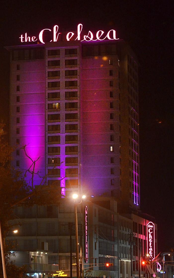 pink sky