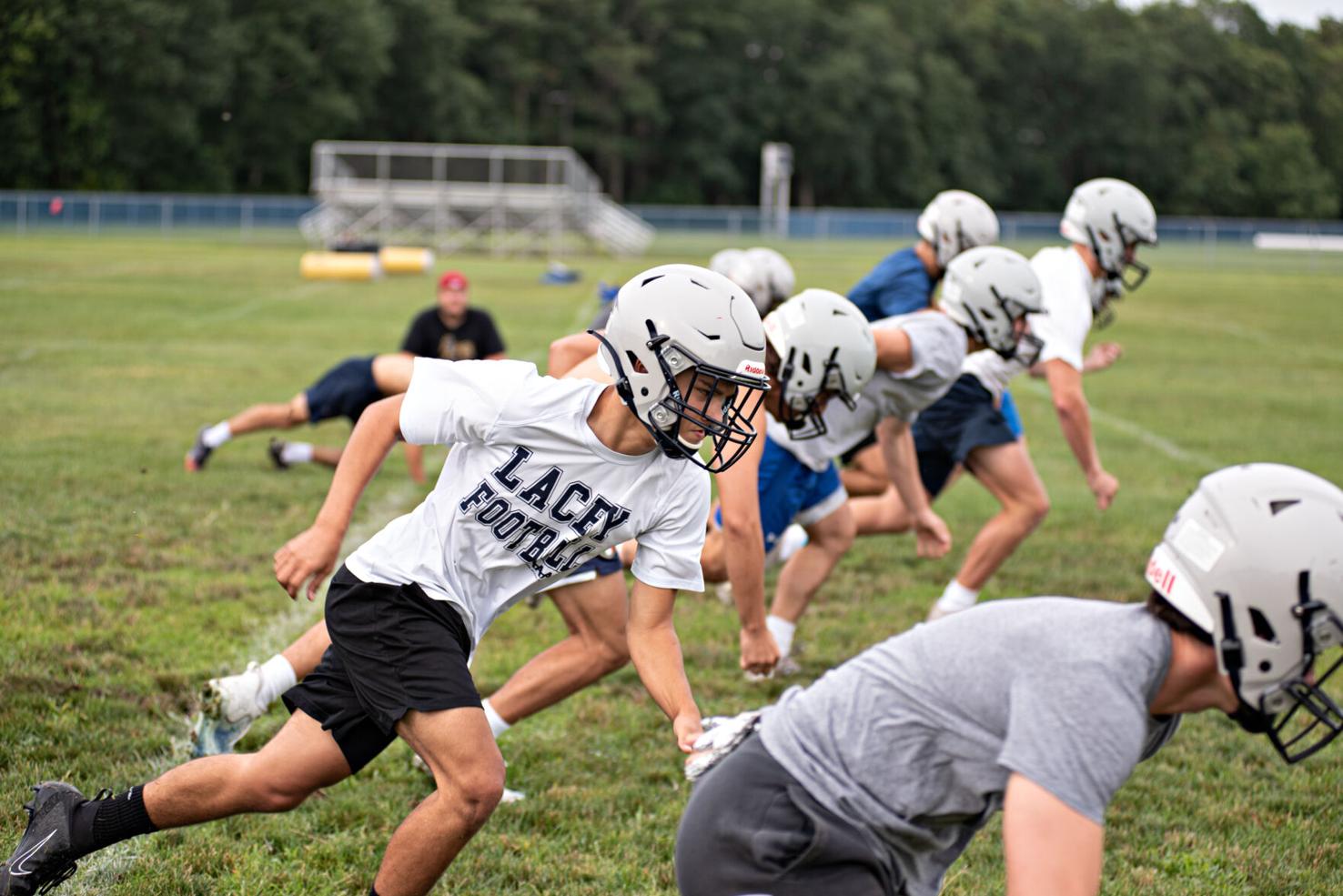 GALLERY Lacey prepares for the high school football season