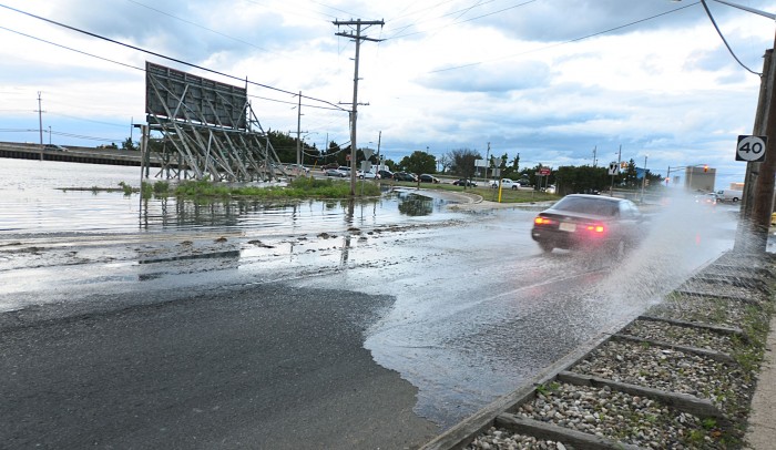 coastal flooding