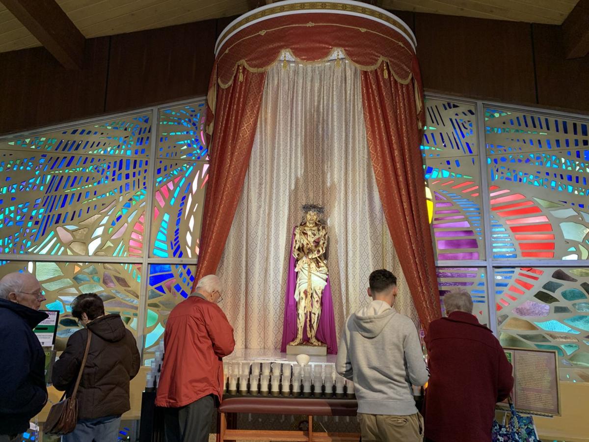 Scourged Jesus Statue On Display During Lent At St Gianna Brigantine Pressofatlanticcity