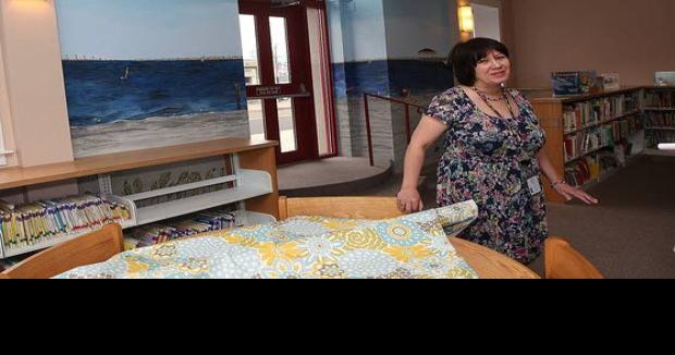 Three women band together to beautify Somers Point library, painting a ...