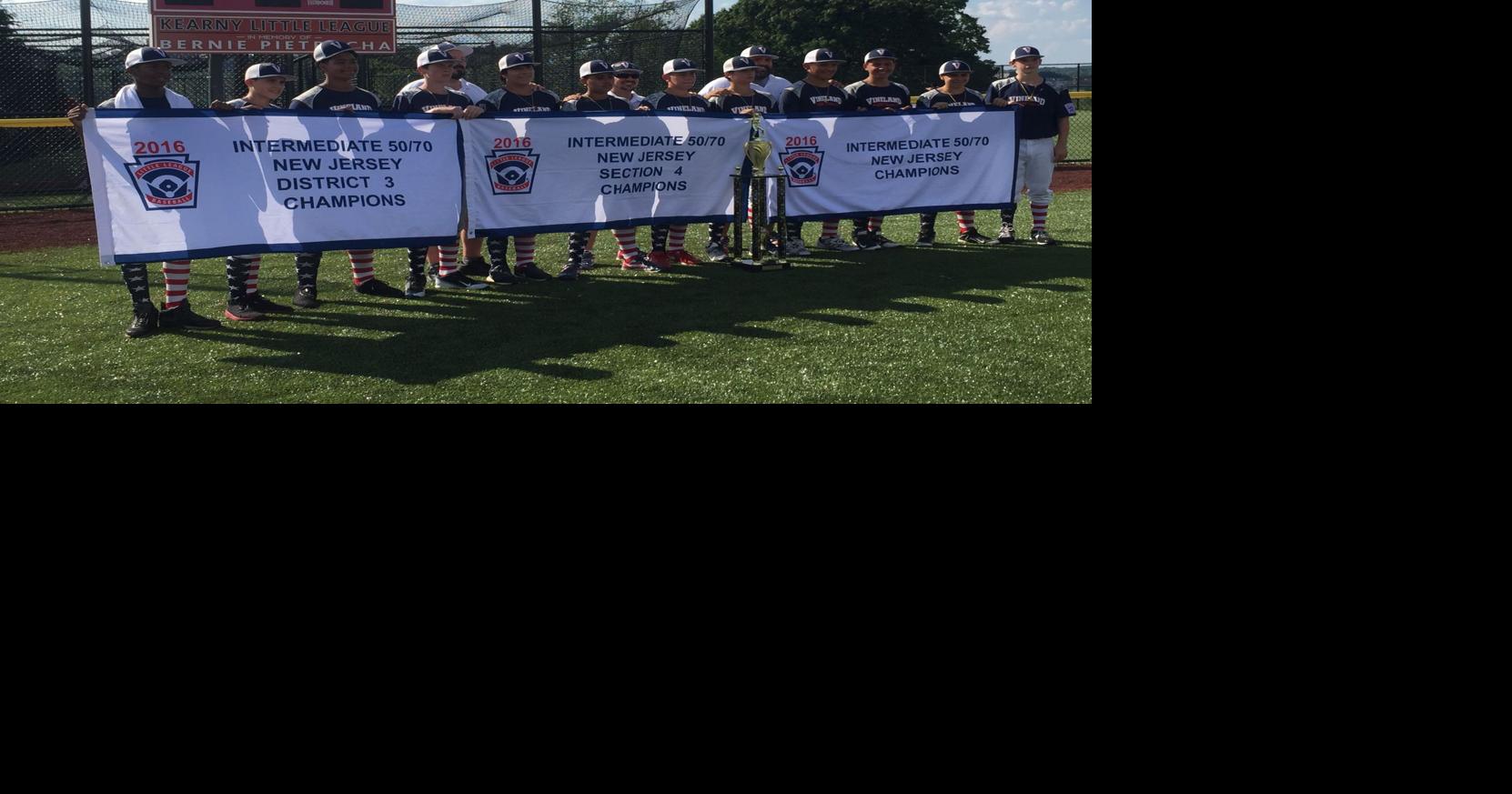 With state title, Vineland Intermediate Little League team ready for