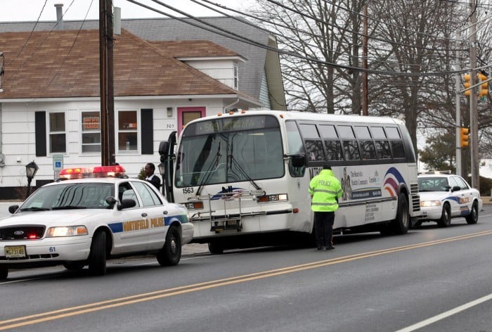 Northfield Police Investigate Minor Bus Accident On Route 9