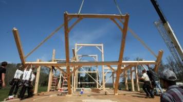 Amish Firm Constructs Barn In Middle Township The Old Way With Heavy Beams No Nails Latest Headlines Pressofatlanticcitycom Amish Firm Constructs Barn In Middle Township The Old Way With Heavy Beams No Nails Latest Headlines Pressofatlanticcitycom