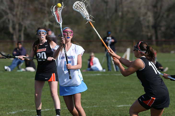 Middle Twp at Lower Cape May girls lacrosse