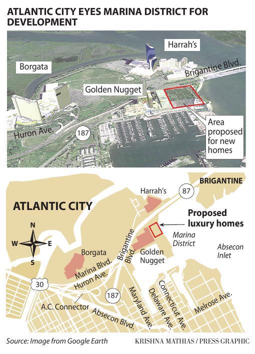 borgata hotel and casino atlantic city map