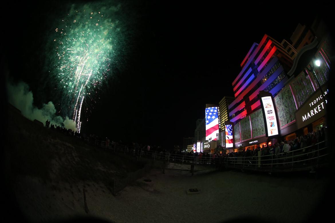Tropicana kicks off summer season with light show and fireworks Press