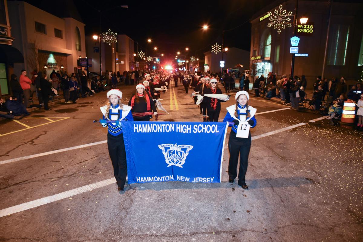 Fake snow, Santa and festive crowds at Hammonton's annual Christmas