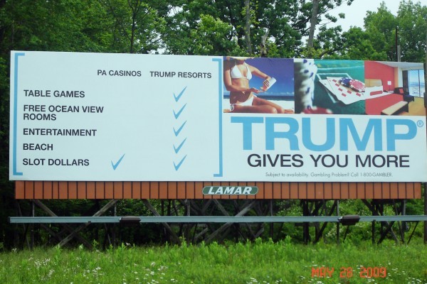 Billboard condemning bacon rises near Ironpigs' park