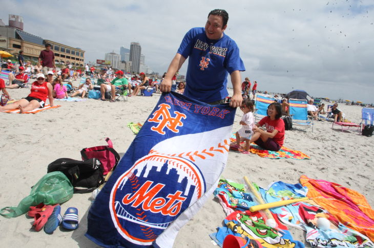 PHILLIES ON THE BEACH