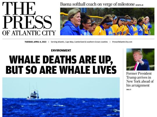 Updated, upgraded new print edition of The Press of Atlantic City ...