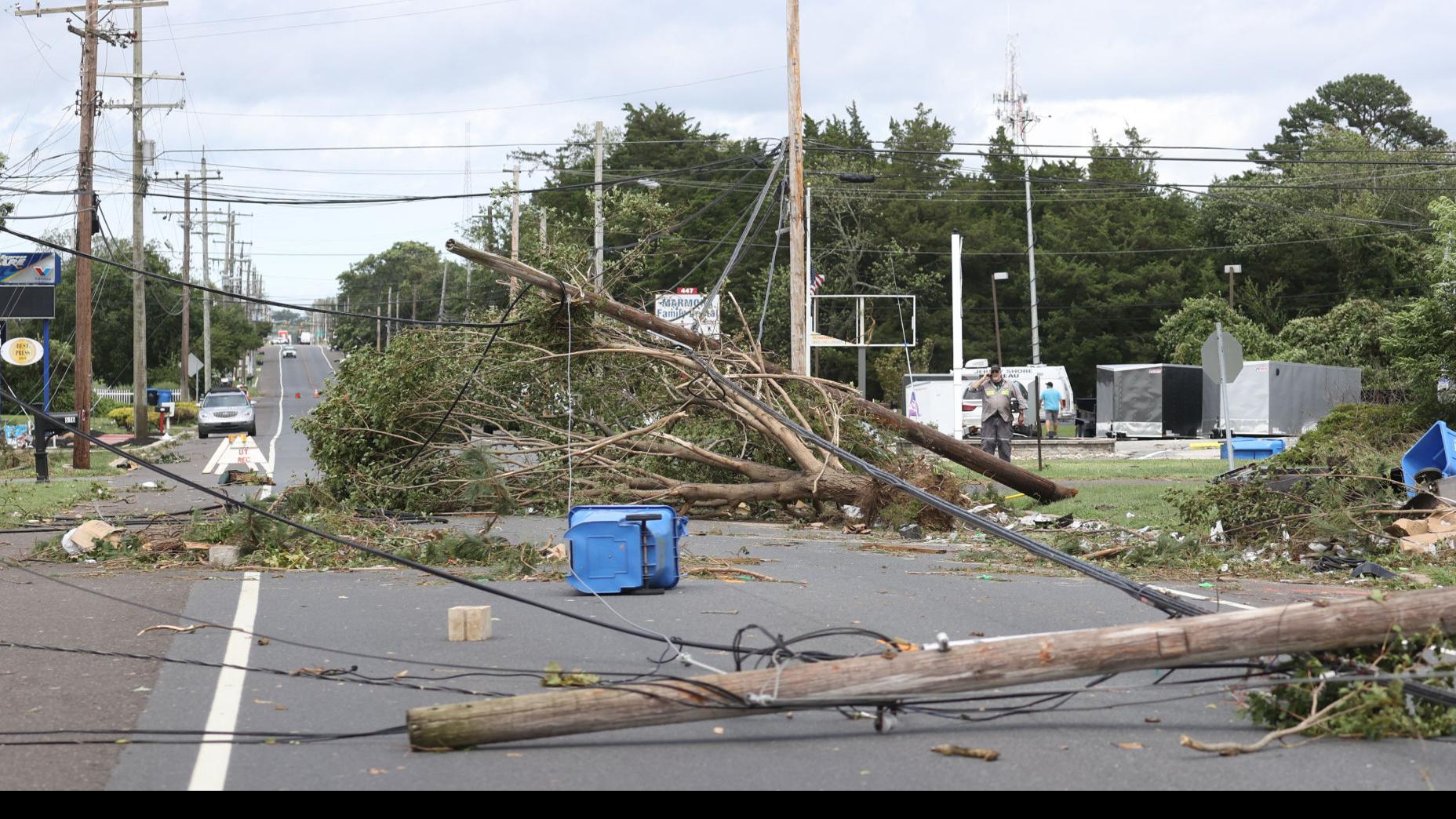 Tornado Downed Trees Widespread Power Outages Seen Across South Jersey As Tropical Storm Isaias Batters Northeast Local News Pressofatlanticcity Com