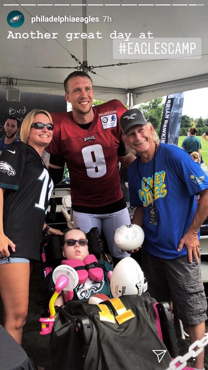 Nick Foles gives Somers Point family a special memory | Columns ...