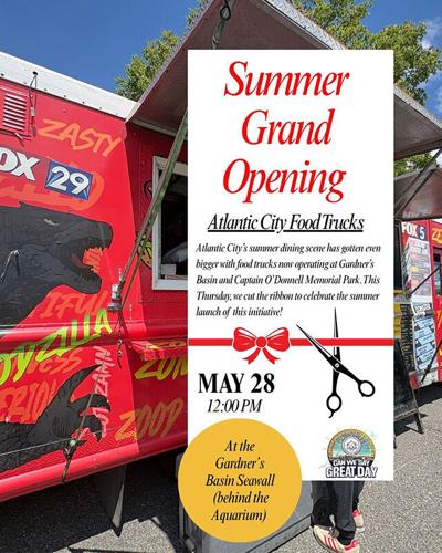 Atlantic City to Celebrate First Summer of Food Trucks at Two Key Locations