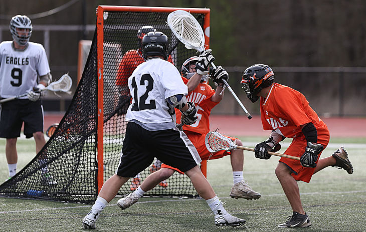 Middle Twp at EHT boys lacrosse