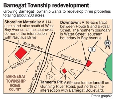 Barnegat Township considering portion of downtown old landfill sand