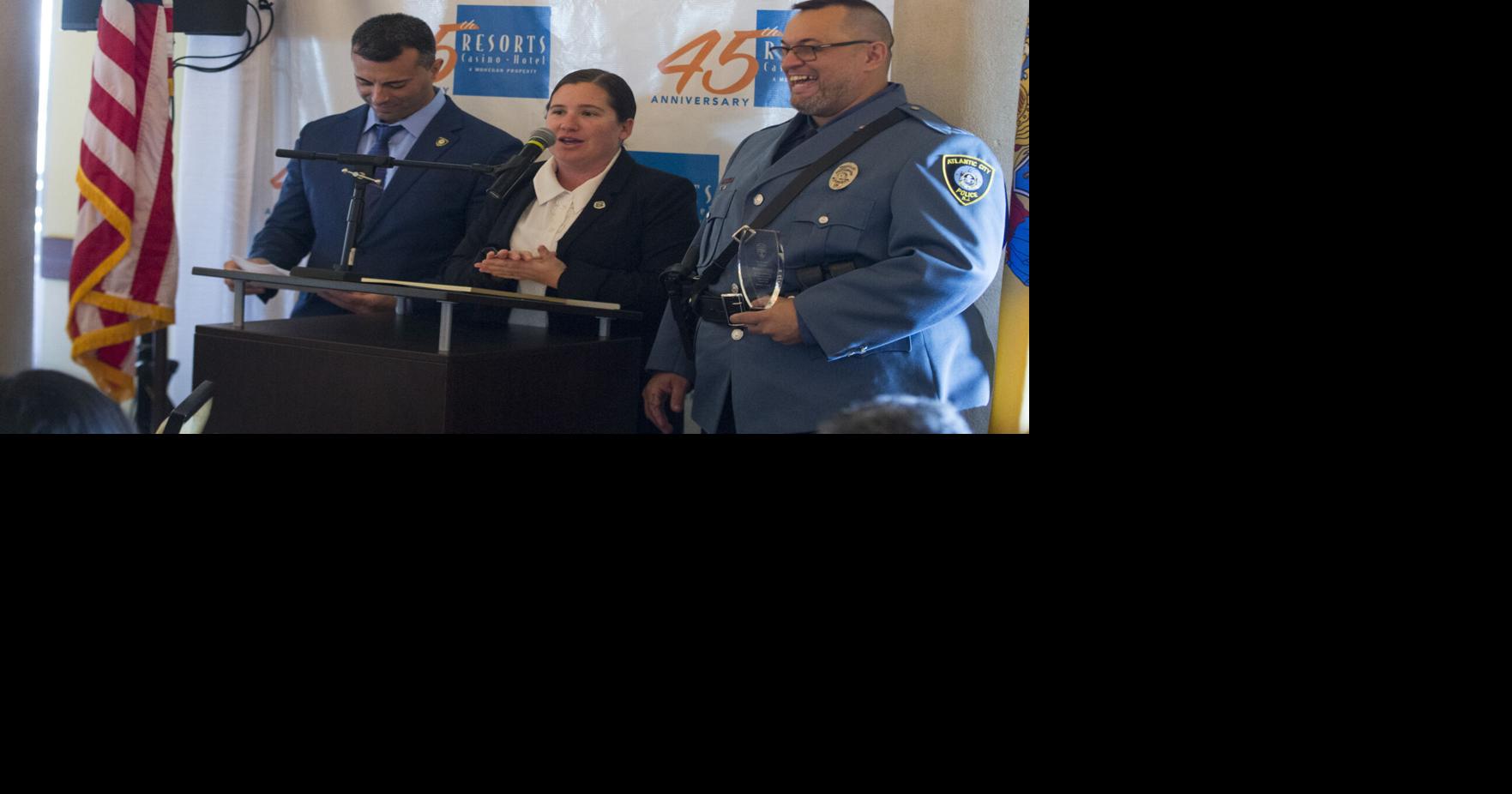 Atlantic City Police Foundation honors 2 cops, Resorts CEO