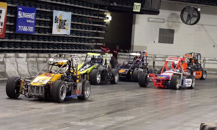 A.C. Indoor Races practice