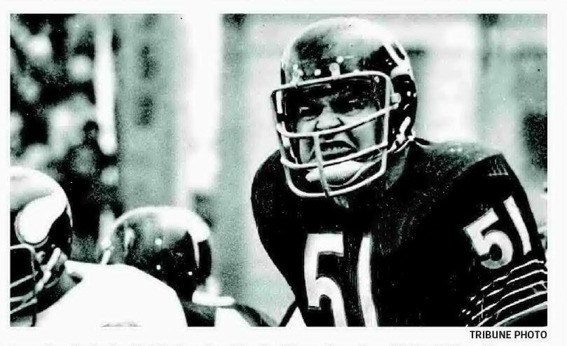 Other, Dick Butkus Chicago Bears Collectors Card